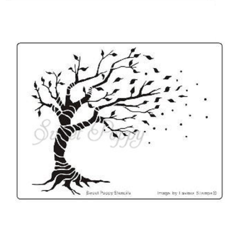 Sweet Poppy Stencil Change In The Seasons Sweet Poppy Stencils Trade 