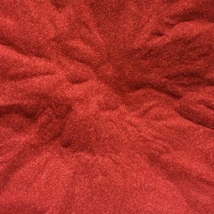 Sweet Poppy Stencil: Satin Glitters Fire Red