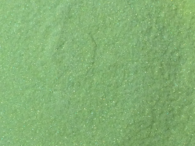 Sweet Poppy Stencil: Satin Glitters Light Green