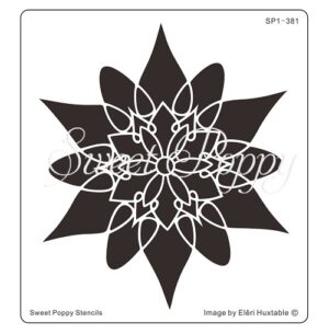 Sweet Poppy Stencil: Kaleidoscope *** NEW ***