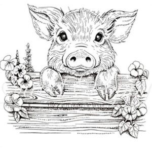 Pig Stamp