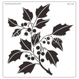 Holly Spray Stencil *** NEW ***